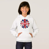 British Flag England UK Sunflower Birmingham Union (Voorkant volledig)