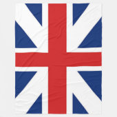 BRITISH FLAG FLEECE DEKEN (Voorkant)