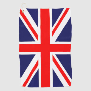 British Flag Golf Towel Golfhanddoek