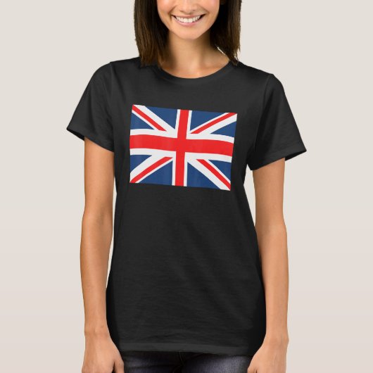 British Flag of United Kingdom Union Jack Union Fl T-shirt (Voorkant)