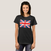 British Flag of United Kingdom Union Jack Union Fl T-shirt (Voorkant volledig)