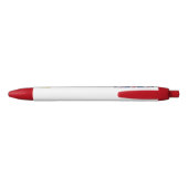 British Flag Pen, United Kingdom / Union Jack Zwarte Inkt Pen (Achterkant)