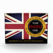 British Flag Photo Block & United Kindom, naam Ver Fotoblokken (Voorkant)