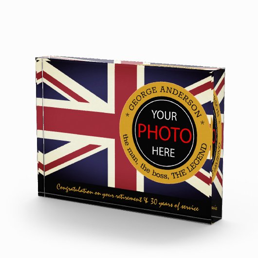 British Flag Photo Block & United Kindom, naam Ver Fotoblokken (Rechts)