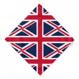 British Flag Pop Art European Travel Bandana