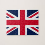 British Flag Pop Art European Travel Legpuzzel<br><div class="desc">Vlaggen van wereldlanden - Uniefanaat Engels nationaal vlaggen digitaal kunstwerk</div>