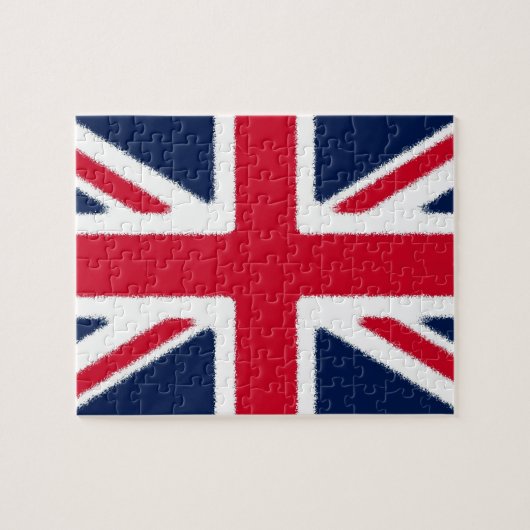 British Flag Pop Art European Travel Legpuzzel (Horizontaal)