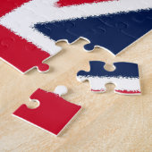 British Flag Pop Art European Travel Legpuzzel (Zijkant)