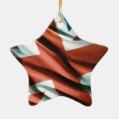 British Flag Pop Art Keramisch Ornament (Achterkant)
