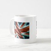 British Flag Pop Art Koffiemok (Voorkant links)