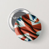 British Flag Pop Art Ronde Button 5,7 Cm (Voorkant /achterkant)