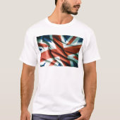 British Flag Pop Art T-shirt (Voorkant)
