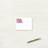 British Flag Post merkt op Post-it® Notes (Op bureau)