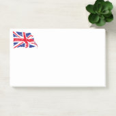 British Flag Post merkt op Post-it® Notes (Kantoor)