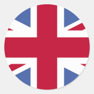 BRITISH FLAG RONDE STICKER