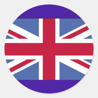 BRITISH FLAG RONDE STICKER