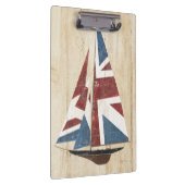 British Flag Sailboot Klembord (Rechts)