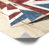 British Flag Sailboot Poster (Hoek)