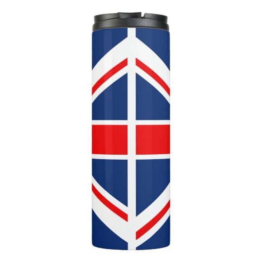 British Flag Thermal Tumbler Thermosbeker (Achterkant)