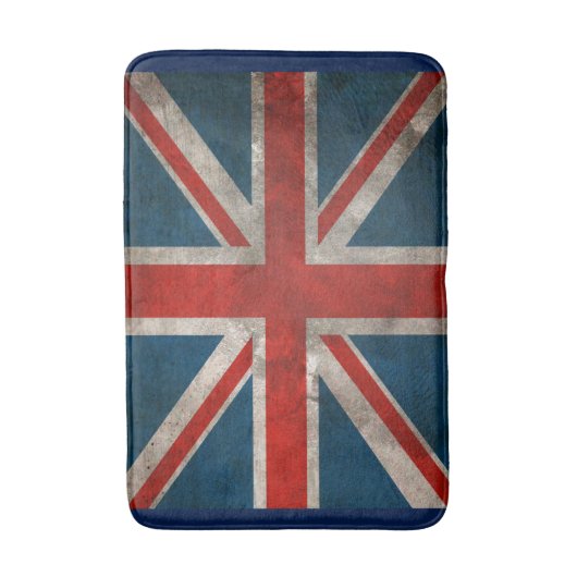 British Flag Union Jack Bath Mat (Voorkant Verticaal)