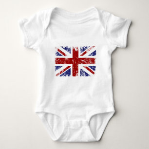 British Flag Union Jack Punk Grunge Romper