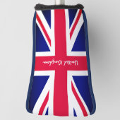 British Flag & United Kingdom Golf Clubs Hoesjes V Golfheadcover (Draai 90)