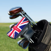 British Flag & United Kingdom Golf Clubs Hoesjes V Golfheadcover (Insitu)