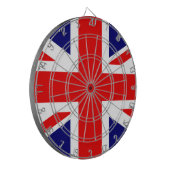 British Flag United Kingdom of England Dartbord (Voorkant Links)