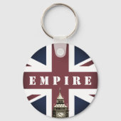 British Flag, Verenigd Koninkrijk, Empire, Big Ben Sleutelhanger (Achterkant)