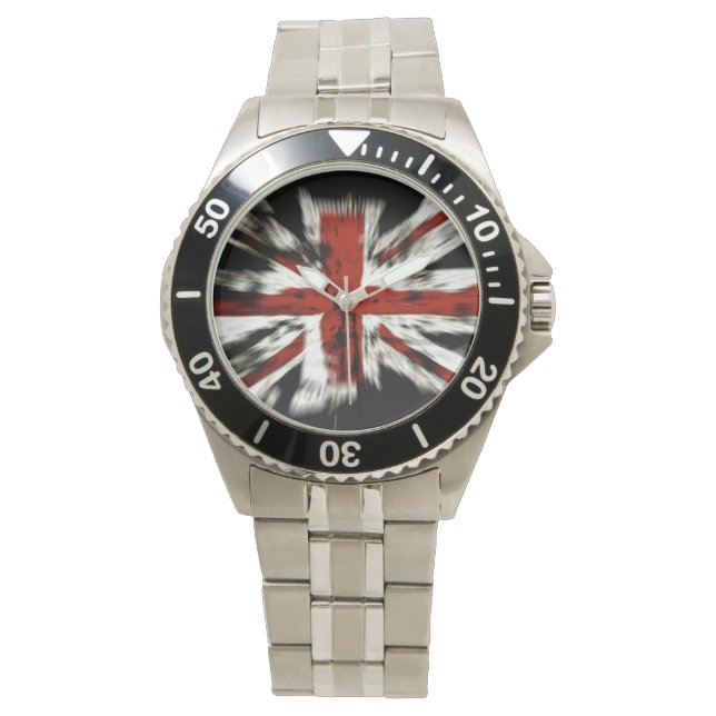 British Flag Watch Horloge (Voorkant)