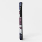 British Flag Wood Case-Mate iPhone Case (Achterkant/links)