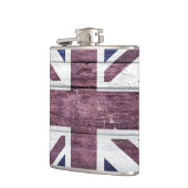 British Flag  Wood Heupfles (Links)