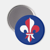 British Fleur-de-Lis Magnet (Voorkant / Achterkant)