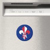 British Fleur-de-Lis Magnet (Insitu (Vaatwasser))
