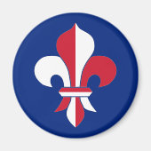 British Fleur-de-Lis Magnet (Voorkant)