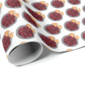 British Food Indian Takeaway Chicken Tikka Masala Cadeaupapier (Rol Hoek)