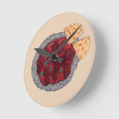 British Food Indian Takeaway Chicken Tikka Masala Ronde Klok (Hoek)