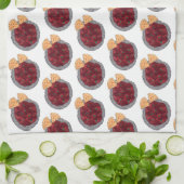 British Food Indian Takeaway Chicken Tikka Masala Theedoek (Gevouwen)