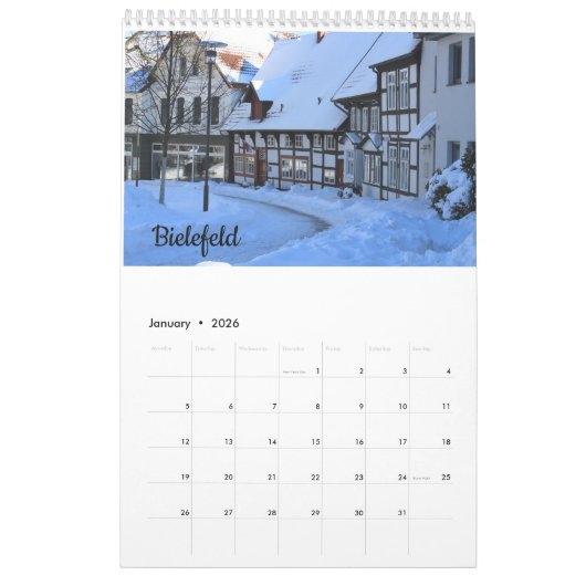 British Forces Germany Locations Calendar Kalender (Jan 2026)