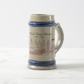 British Forces Münster Gray Stein Bierpul (Voorkant rechts)