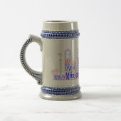 British Forces Münster Gray Stein Bierpul (Links)