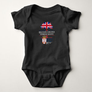 British Grown in the Serbian RootsServië Desig Romper