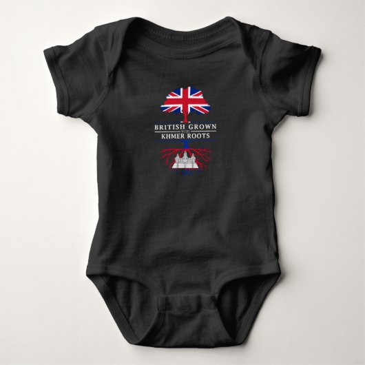 British Grown with Cambodian    Roots Cambodia Romper (Voorkant)