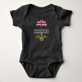 British Grown with Ecuadorian    RootsEcuador Romper (Voorkant)