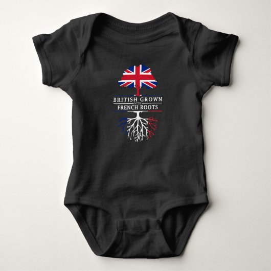 British Grown with French    RootsFrance Design Romper (Voorkant)