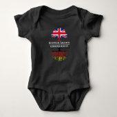 British Grown with German    RootsGermany Design Romper (Voorkant)