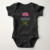 British Grown with Jamaican RootsJamaica Design Romper (Voorkant)