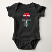 British Grown with Nigerian    RootsNigeria Design Romper (Voorkant)