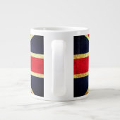 British Grunge Union Jack Jumbo Tea Mok (Achterkant)