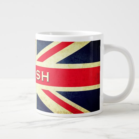 British Grunge Union Jack Jumbo Tea Mok (Rechts)